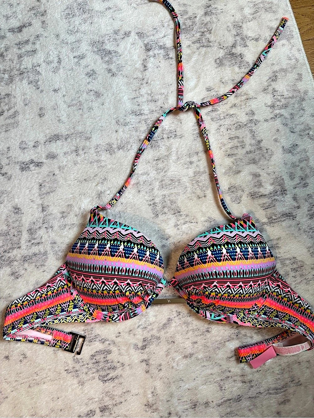 Victoria's Secret Push-Up Bikini Top in Pink
